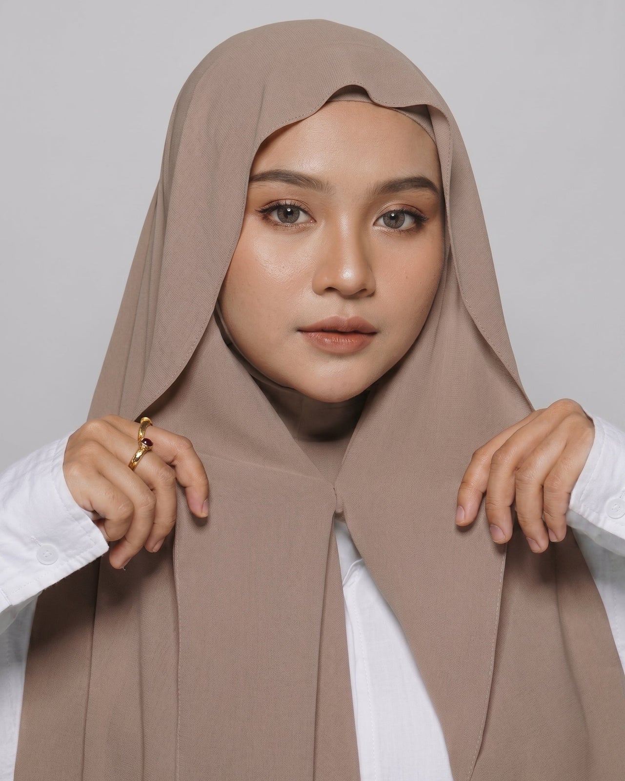 SOFT CARAMEL JERSEY HIJAB