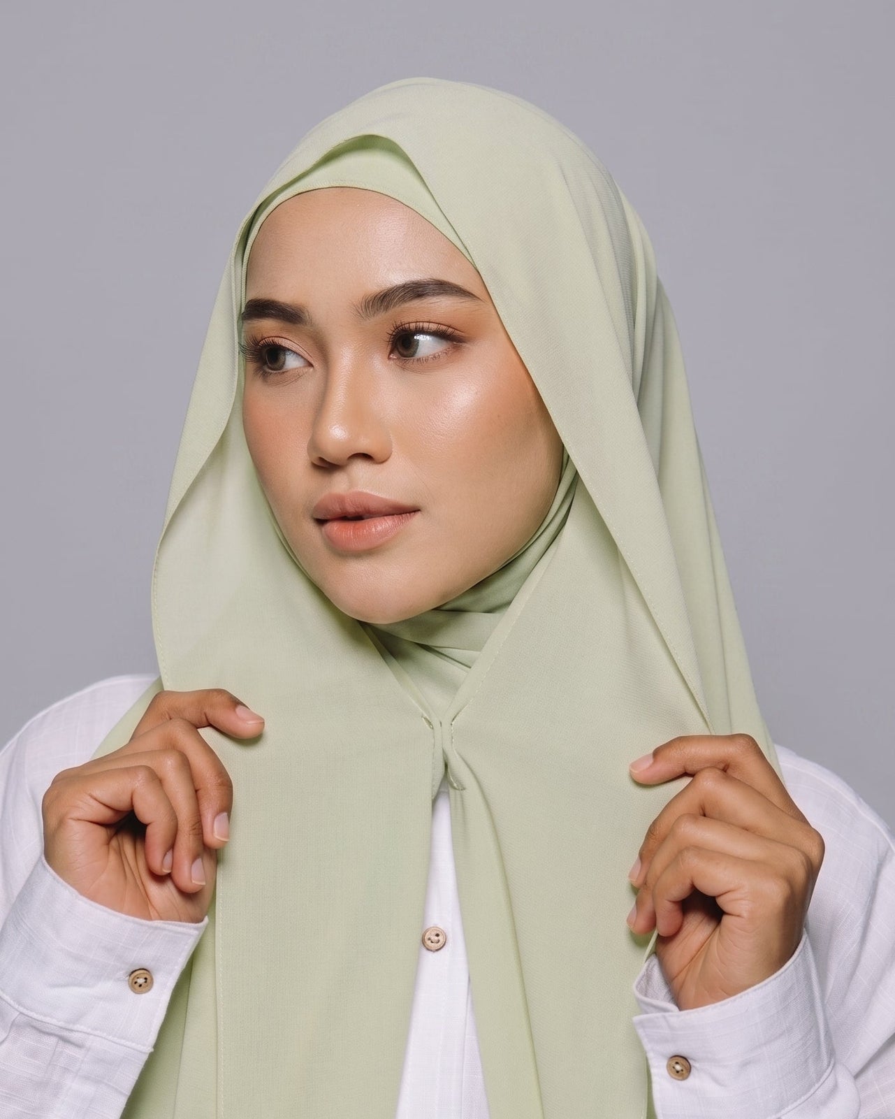 SOFT SAGE JERSEY HIJAB