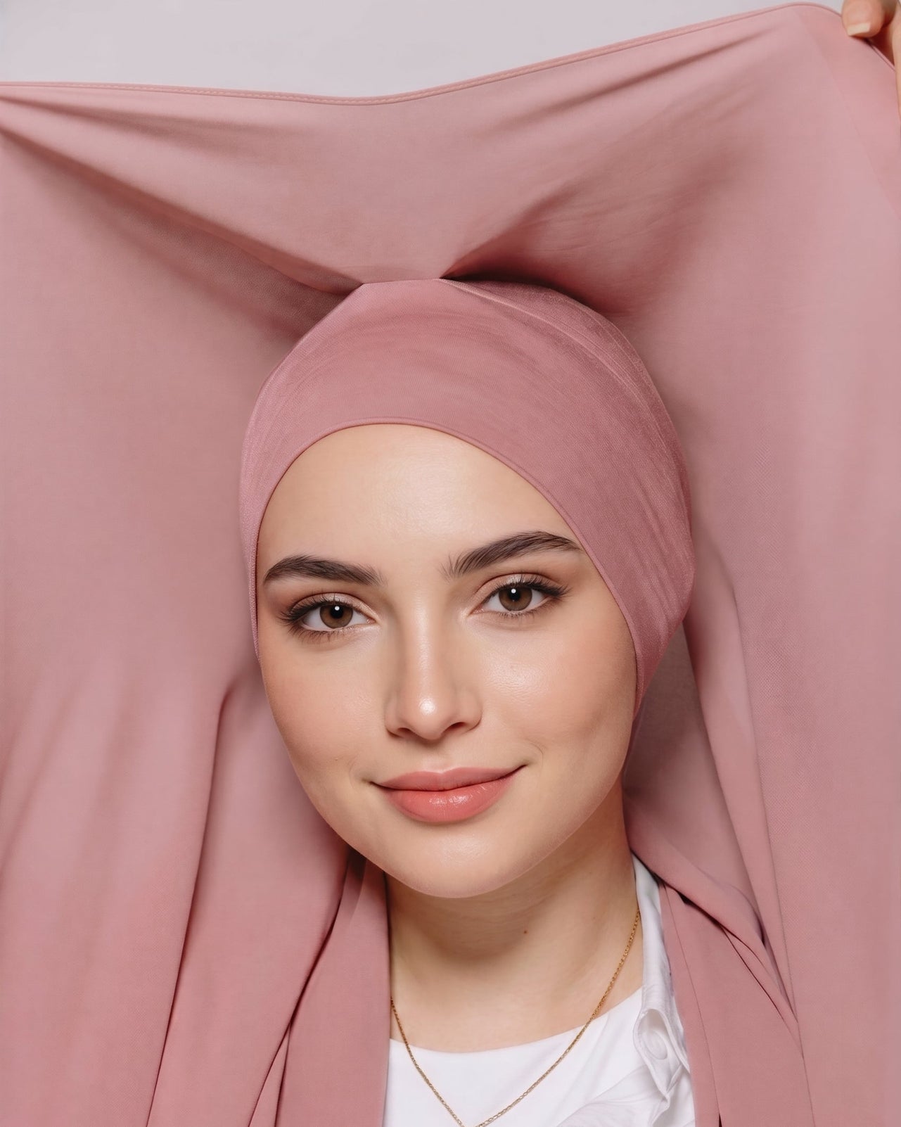 BLUSH PINK JERSEY HIJAB
