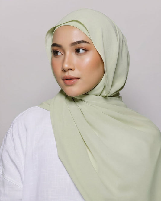 SOFT SAGE JERSEY HIJAB