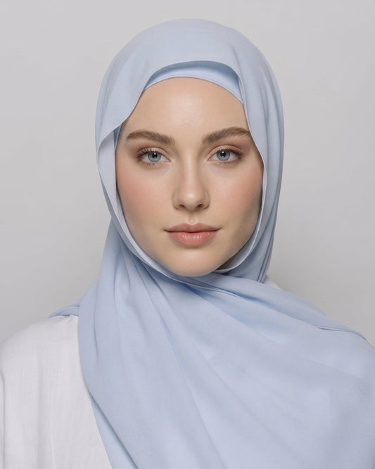 OCEAN BLUE JERSEY HIJAB