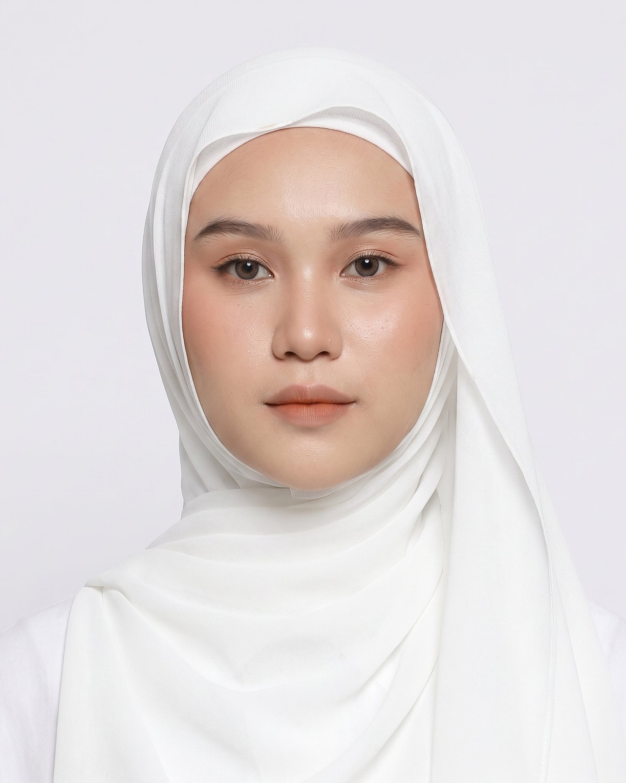 WHITE JERSEY HIJAB