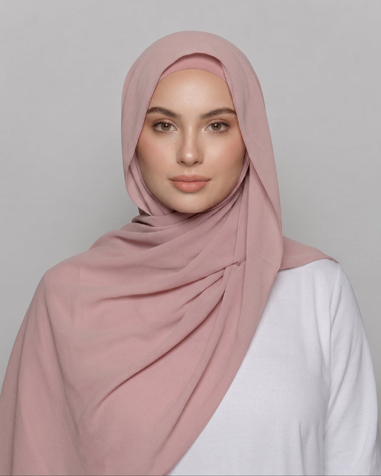 BLUSH PINK JERSEY HIJAB