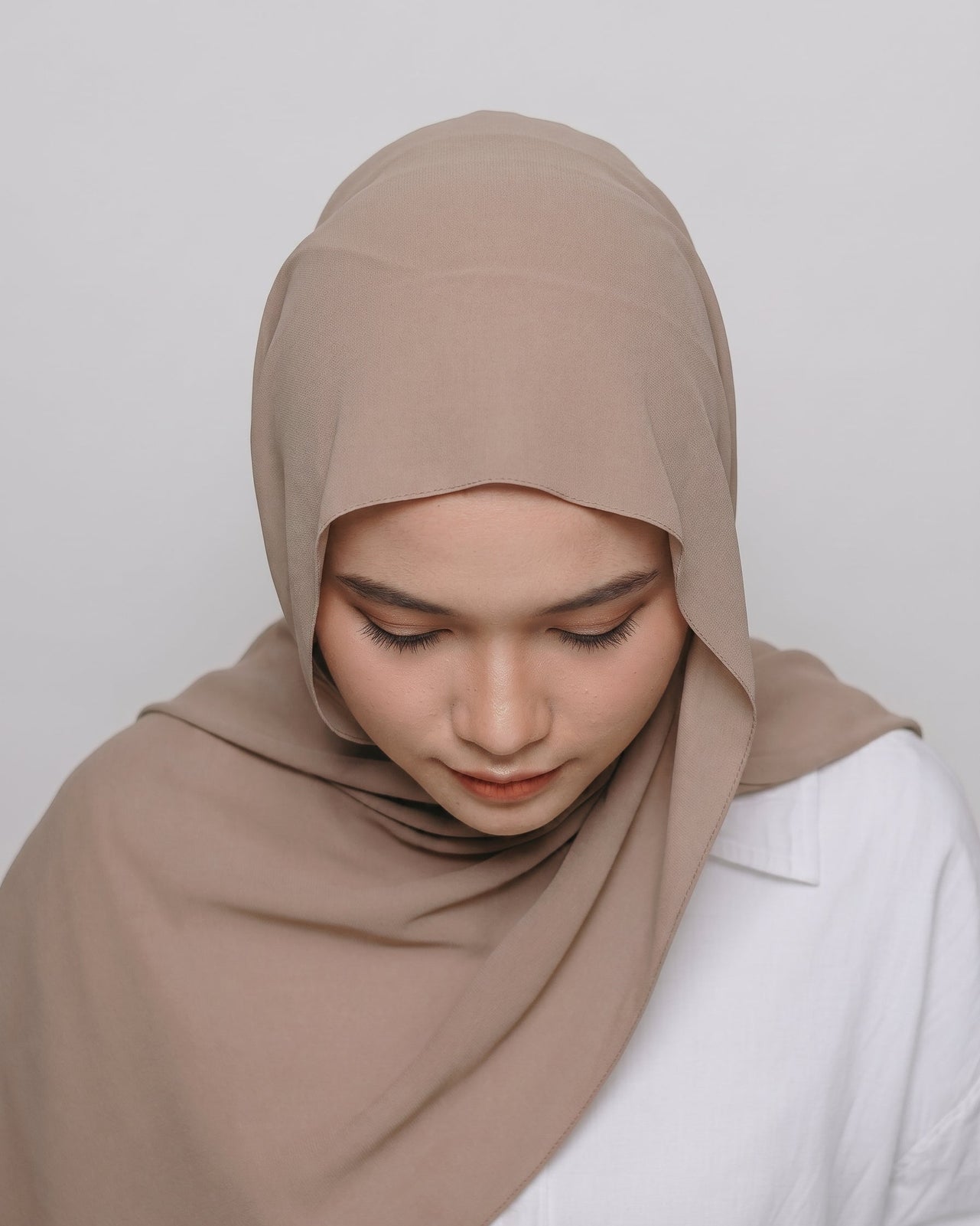 SOFT CARAMEL JERSEY HIJAB