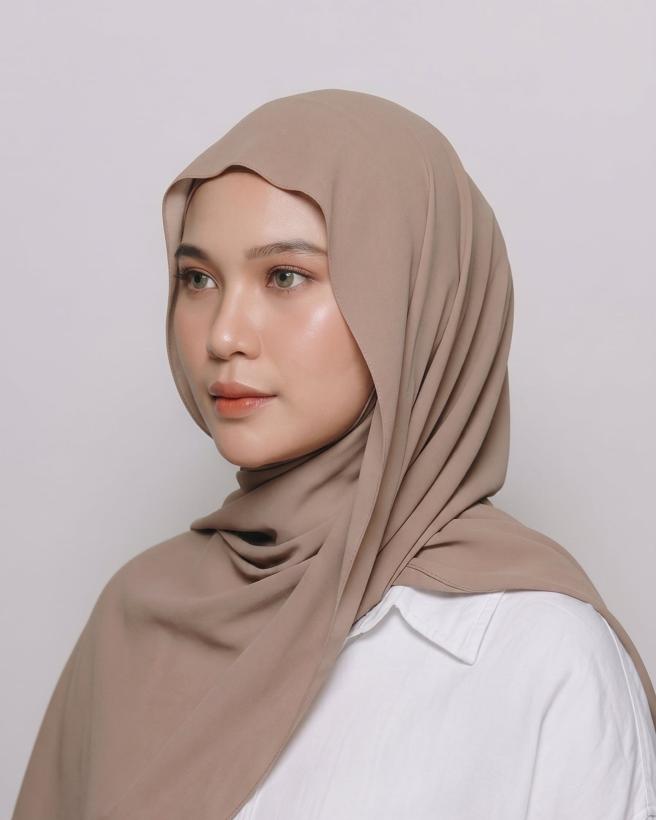 SOFT CARAMEL JERSEY HIJAB