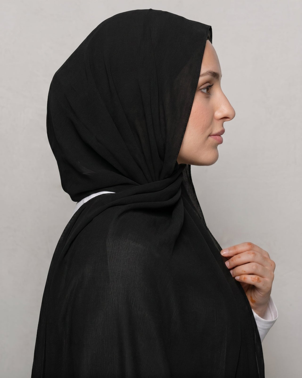 BLACK JERSEY HIJAB